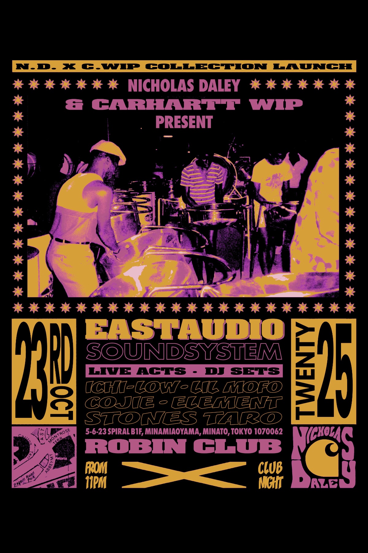 ニコラス デイリー x カーハート WIP コラボコレクションがローンチ NICHOLAS DALEY Carhartt WIP release info