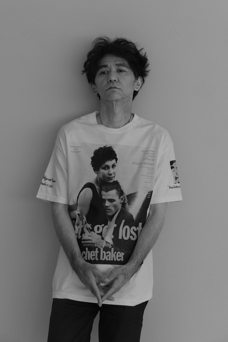 ウェーバーからブルース・ウェーバー監督映画『レッツ・ゲット・ロスト』コラボ T シャツが発売 weber x Let’ s get Lost T shirts release info Jun Murakami Bruce Weber Chet Baker