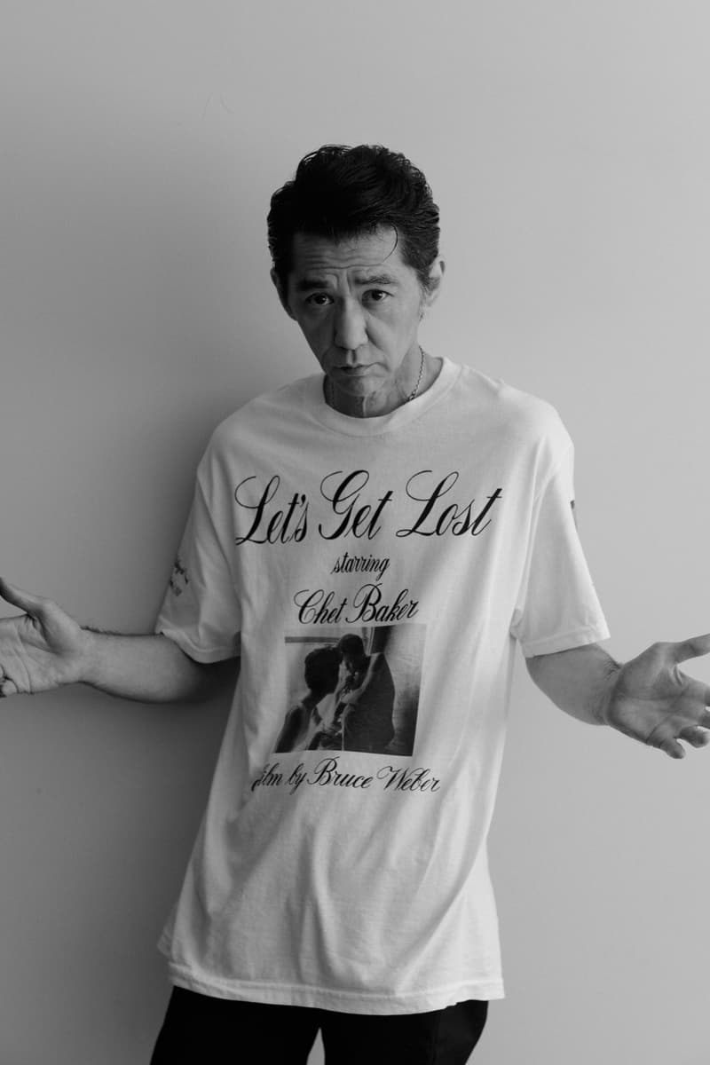 ウェーバーからブルース・ウェーバー監督映画『レッツ・ゲット・ロスト』コラボ T シャツが発売 weber x Let’ s get Lost T shirts release info Jun Murakami Bruce Weber Chet Baker