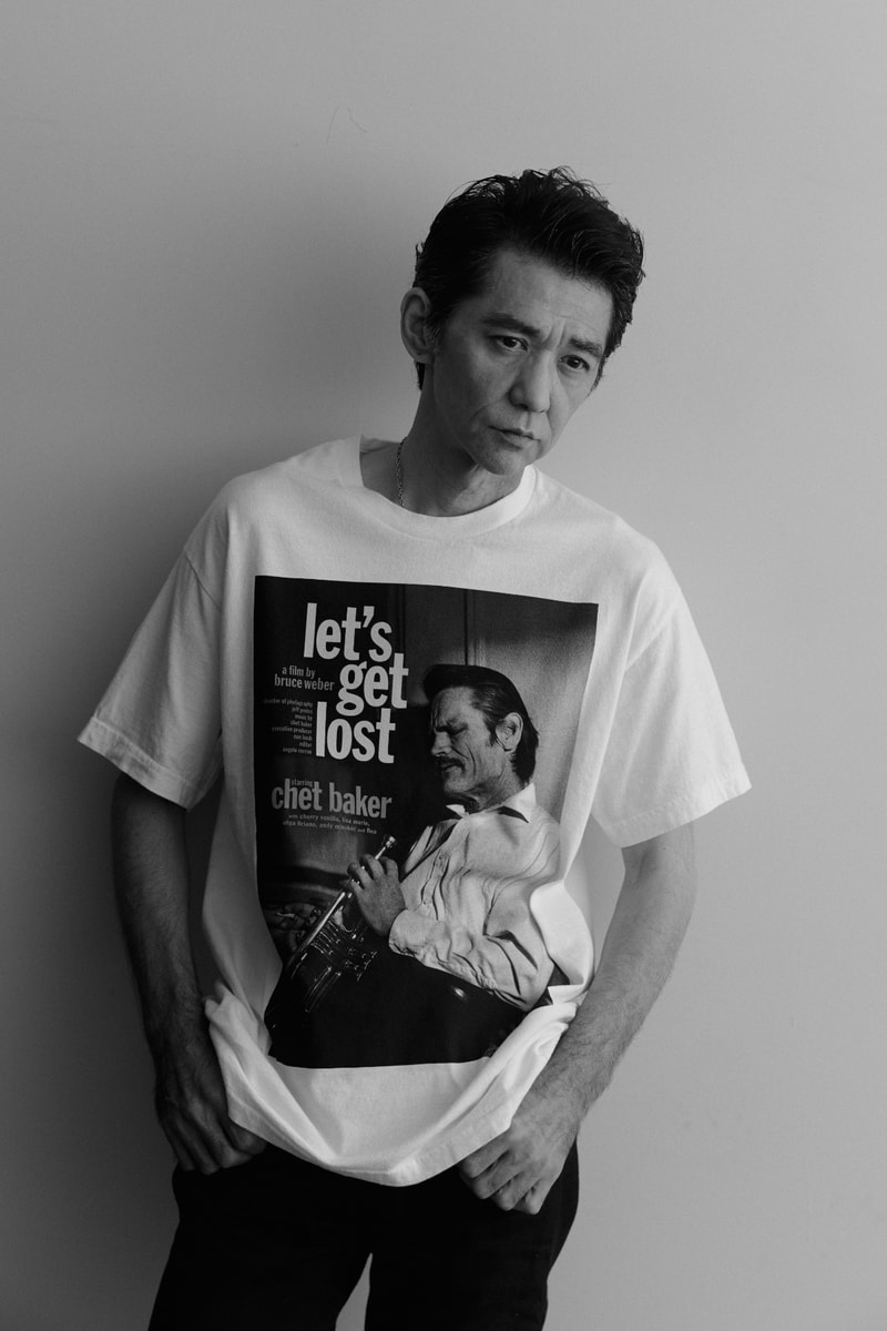 ウェーバーからブルース・ウェーバー監督映画『レッツ・ゲット・ロスト』コラボ T シャツが発売 weber x Let’ s get Lost T shirts release info Jun Murakami Bruce Weber Chet Baker