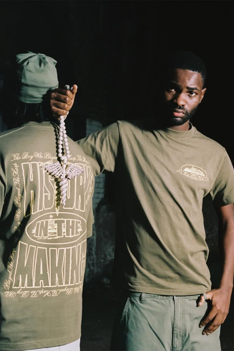 コーテイズがデイヴ『The Boy Who Played the Harp』コラボコレクションを発表 CORTEIZ x SANTAN DAVE release info