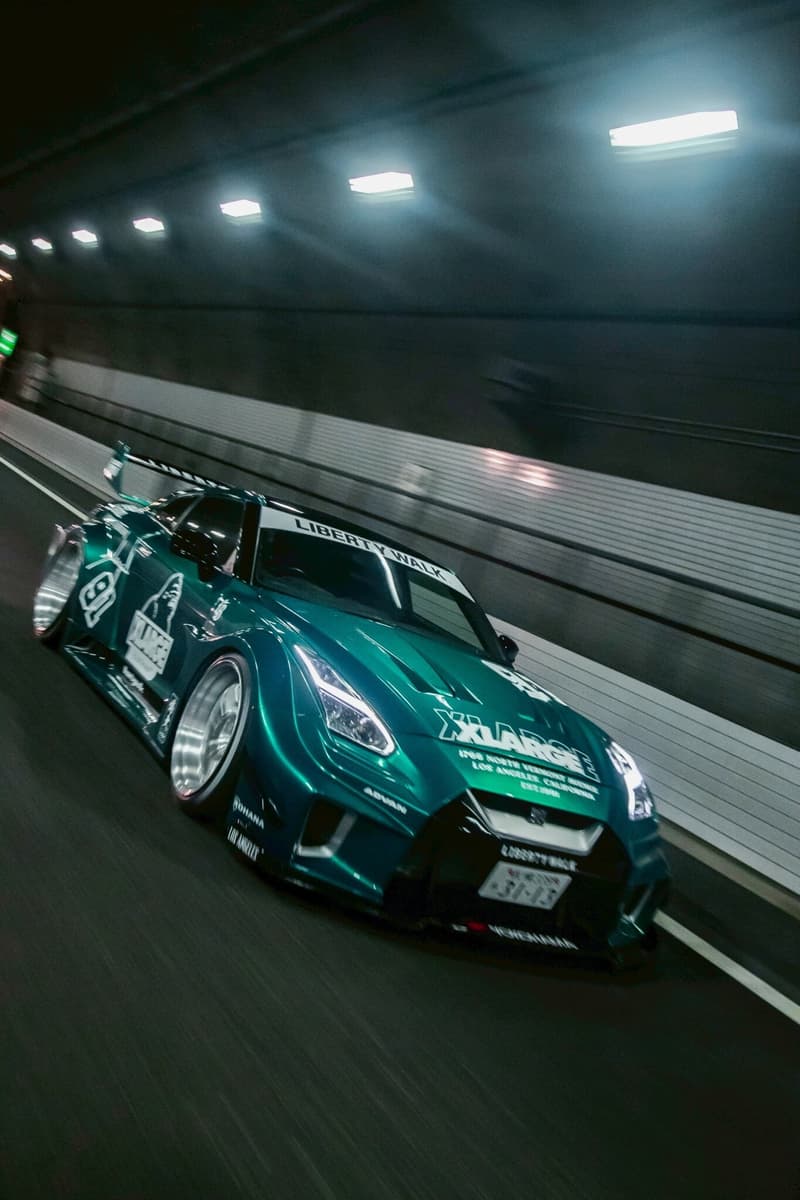 エクストララージが世界的カスタムカーブランド リバティウォークとコラボレーションを発表 xlarge liberty walk first collb collection info