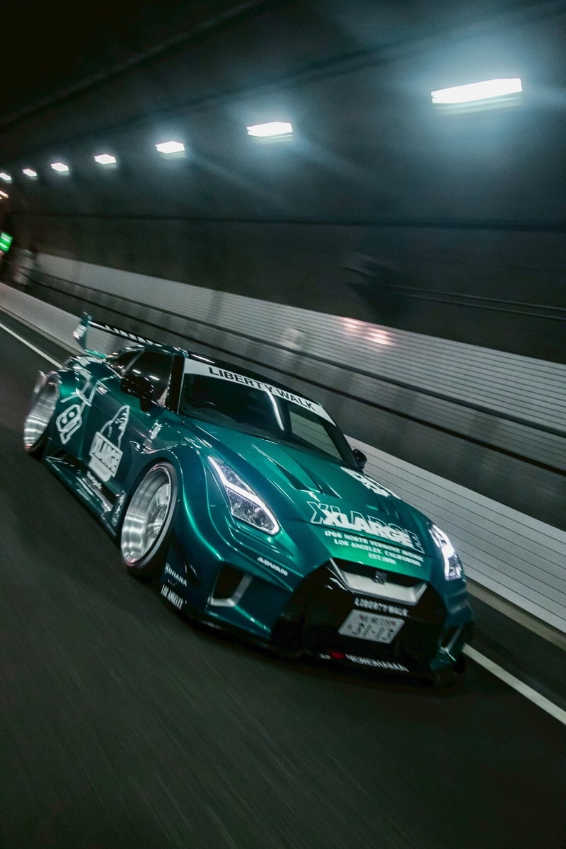 エクストララージが世界的カスタムカーブランド リバティウォークとコラボレーションを発表 xlarge liberty walk first collb collection info