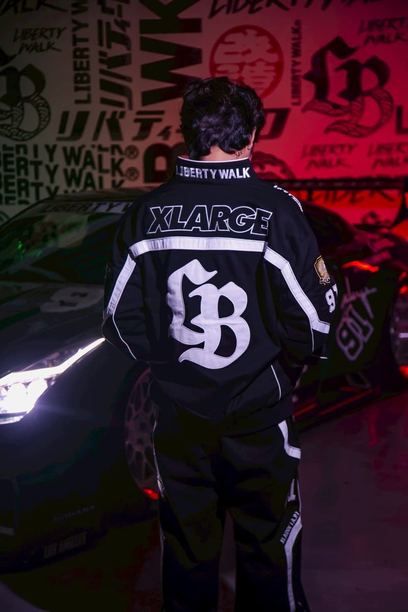 エクストララージが世界的カスタムカーブランド リバティウォークとコラボレーションを発表 xlarge liberty walk first collb collection info