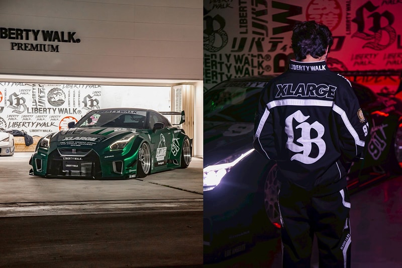 XLARGE が世界的カスタムカーブランド LIBERTY WALK とのコラボレーションを発表