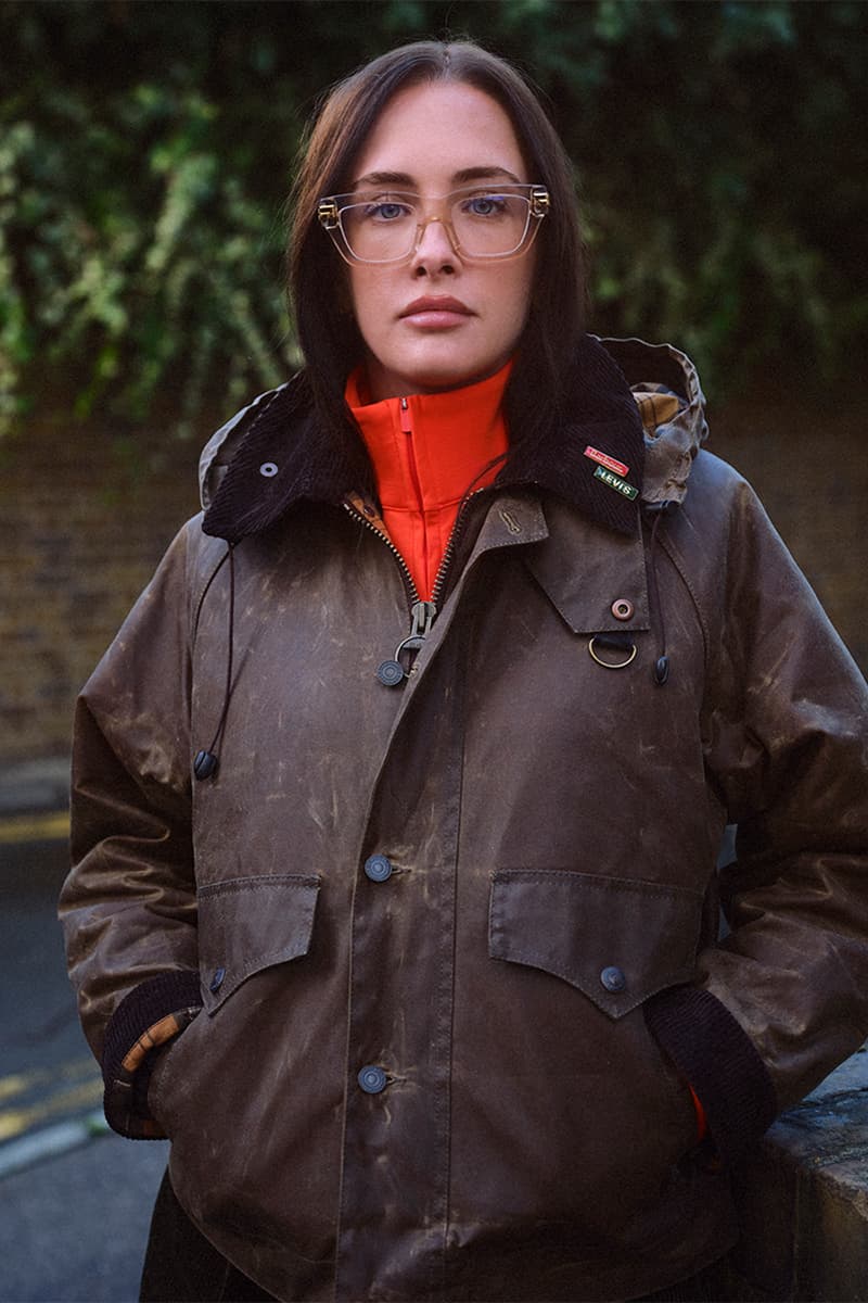 リーバイス®xバブアーによる初のコラボレーションが実現 levis barbour first collaboration release info