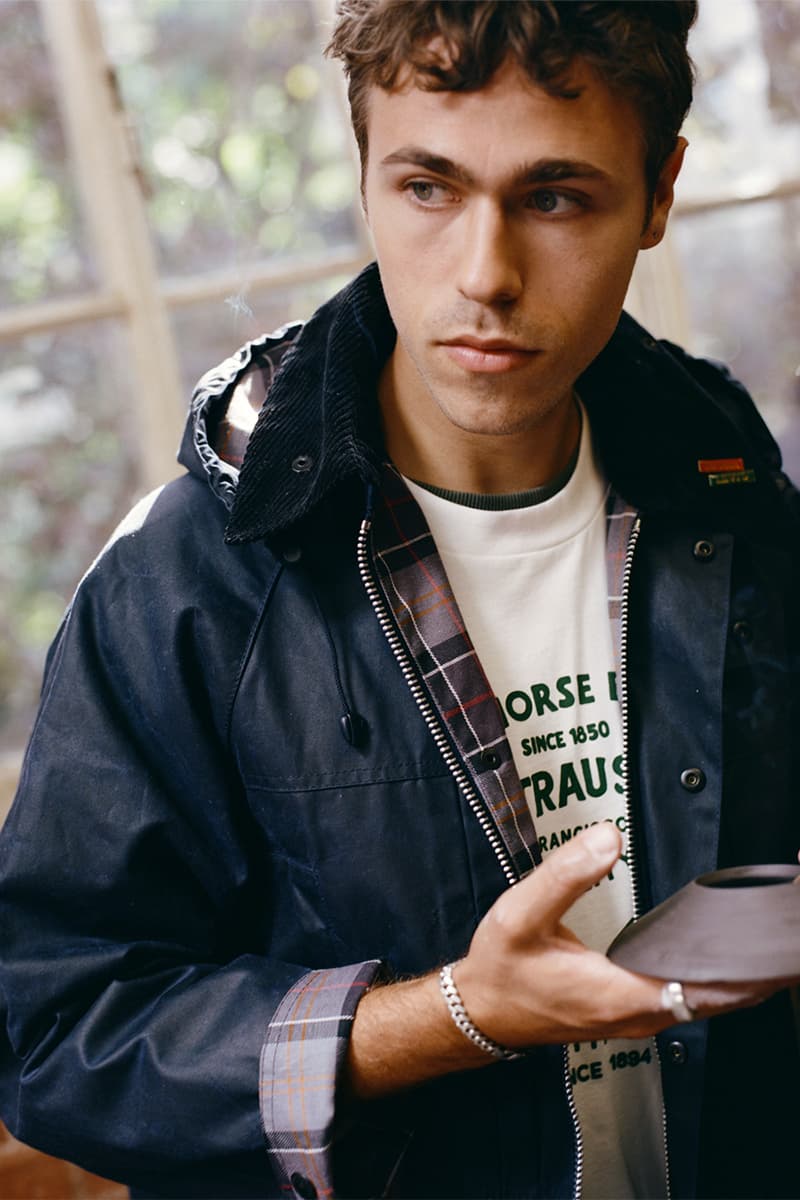 リーバイス®xバブアーによる初のコラボレーションが実現 levis barbour first collaboration release info