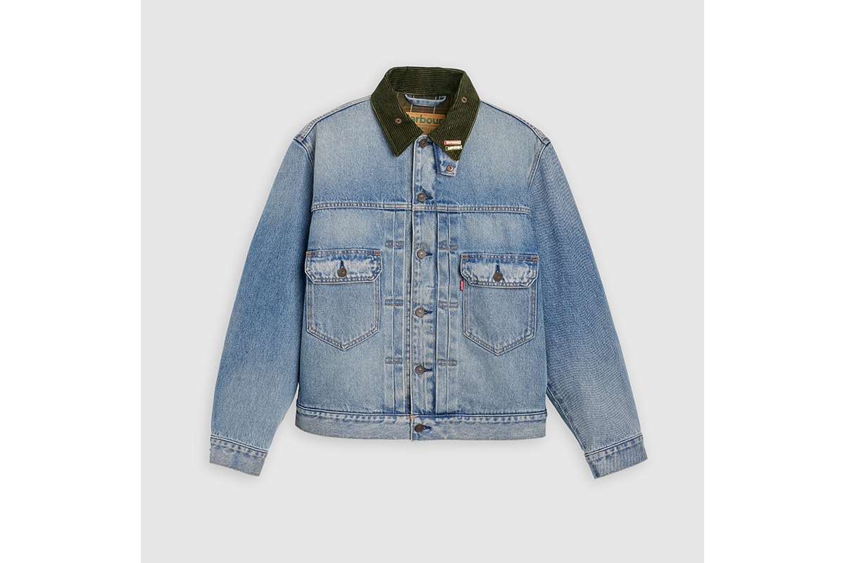 リーバイス®xバブアーによる初のコラボレーションが実現 levis barbour first collaboration release info