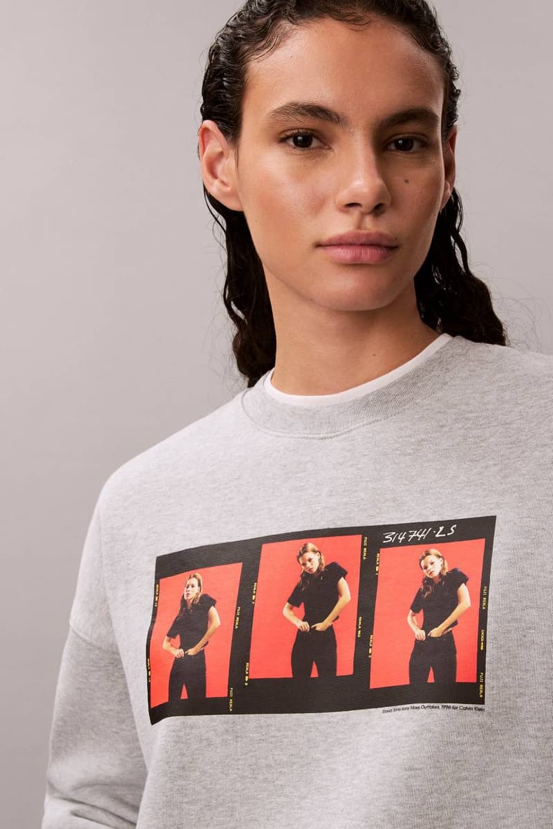 カルバンクラインがケイト・モスとの新カプセルコレクションを発表 Calvin Klein “Kate Moss by David Sims” Kate Outtake release info