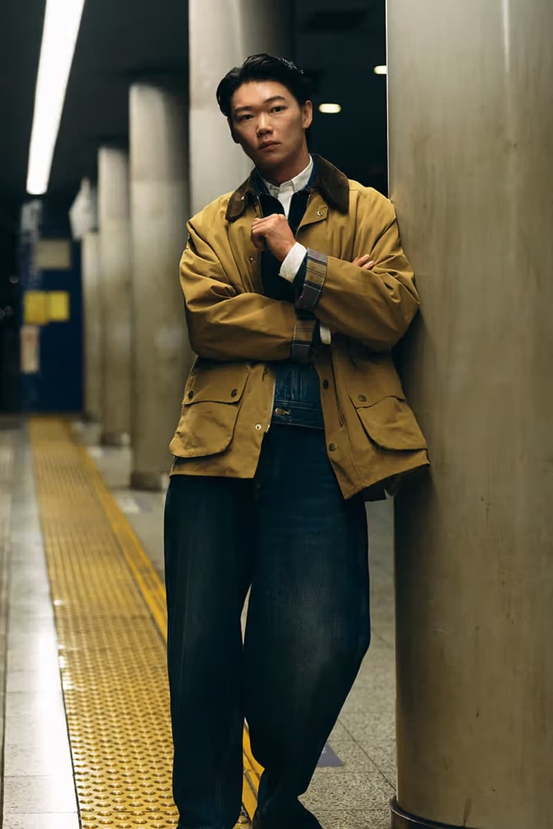 バブアーxフリークス ストアによる2025年秋冬コレクションが発売 barbour freaks store collection fall winter 2025 release info