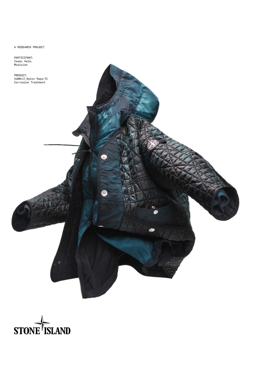 ストーンアイランドより日本の藍染めから着想を得たコロージョン・トリートメントアイテムをリリース stone island corrosion treatment release info