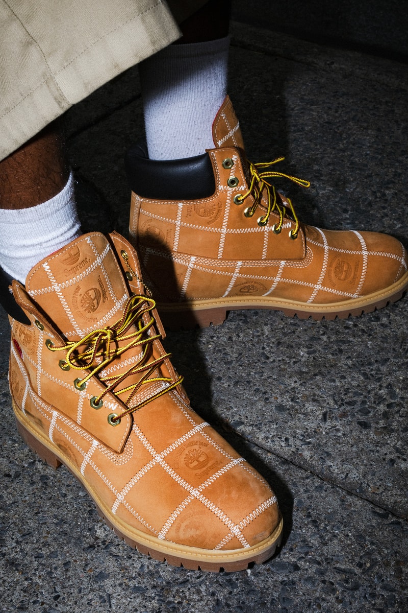 シュプリーム x ティンバーランドが25年秋冬シーズンのコラボブーツを発表 Supreme Timberland 6" Premium Waterproof Boots 2025 fall winter release info