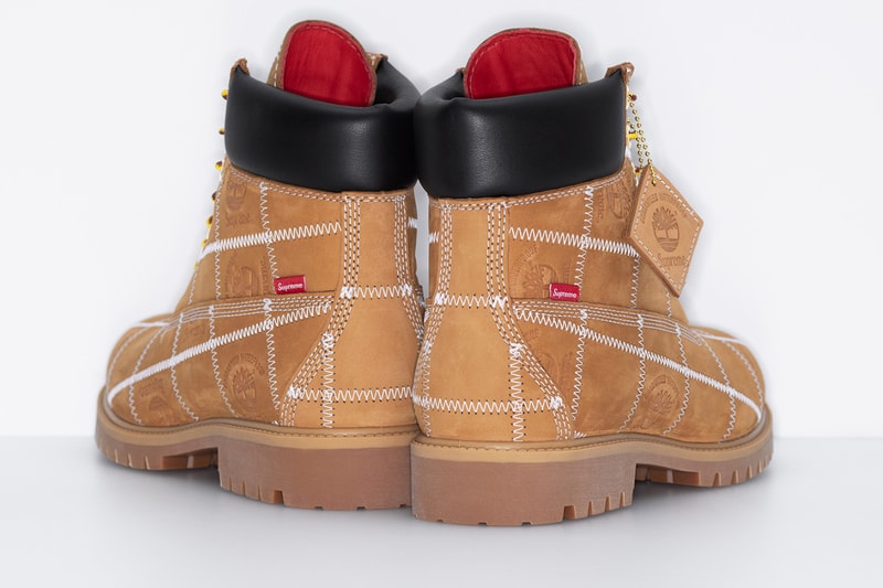シュプリーム x ティンバーランドが25年秋冬シーズンのコラボブーツを発表 Supreme Timberland 6" Premium Waterproof Boots 2025 fall winter release info