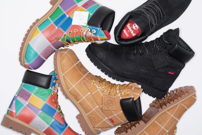 シュプリーム x ティンバーランドが25年秋冬シーズンのコラボブーツを発表 Supreme Timberland 6" Premium Waterproof Boots 2025 fall winter release info