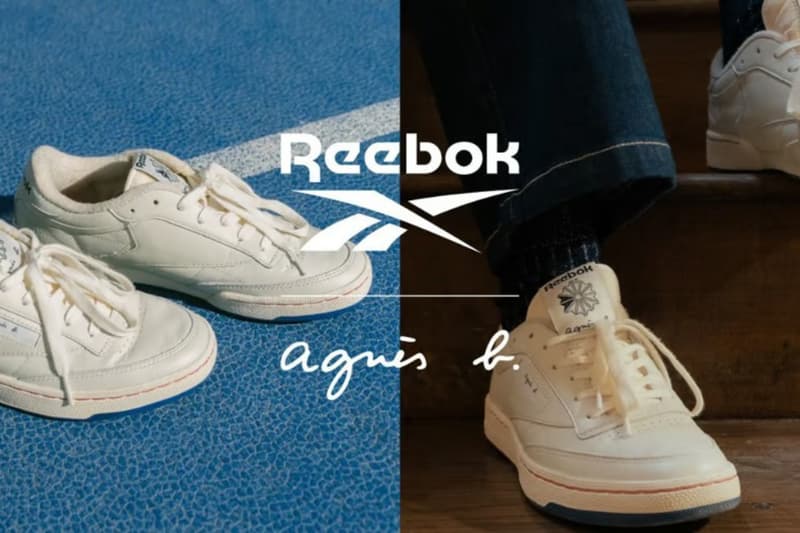 アニエスベーがリーボックとの新作コラボスニーカーをリリース agnes b reebok new collaboration release info