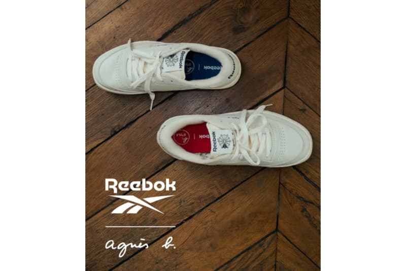 アニエスベーがリーボックとの新作コラボスニーカーをリリース agnes b reebok new collaboration release info