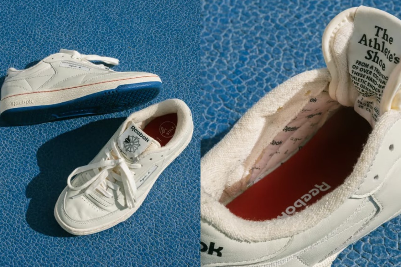 agnès b. が Reebok との新作コラボスニーカーをリリース