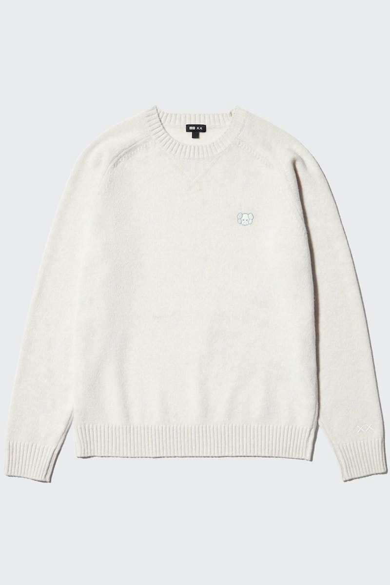 ユニクロがカウズによる初のニットウェアコレクションを発表 uniqlo kaws winter knit wear collection release info