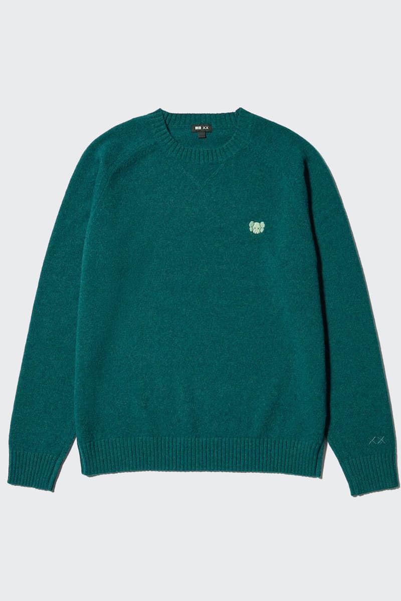 ユニクロがカウズによる初のニットウェアコレクションを発表 uniqlo kaws winter knit wear collection release info