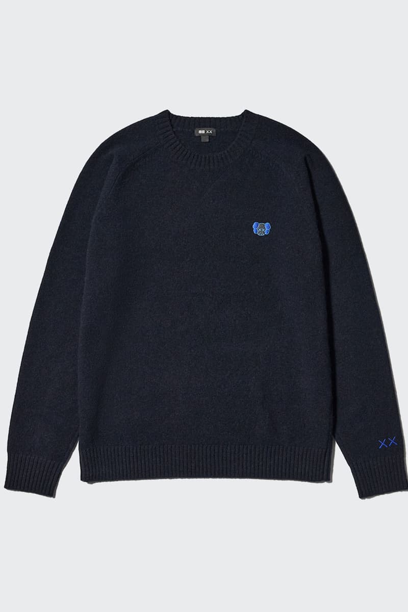 ユニクロがカウズによる初のニットウェアコレクションを発表 uniqlo kaws winter knit wear collection release info