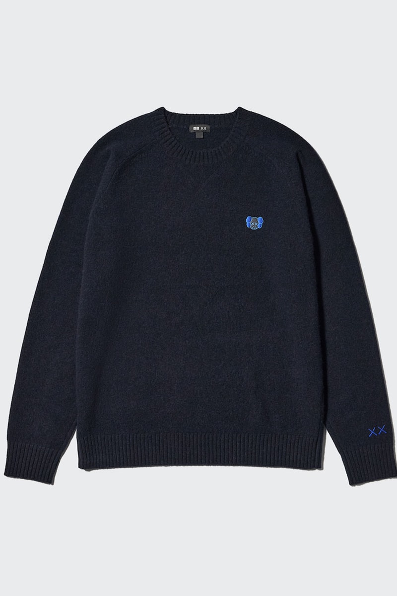 ユニクロがカウズによる初のニットウェアコレクションを発表 uniqlo kaws winter knit wear collection release info