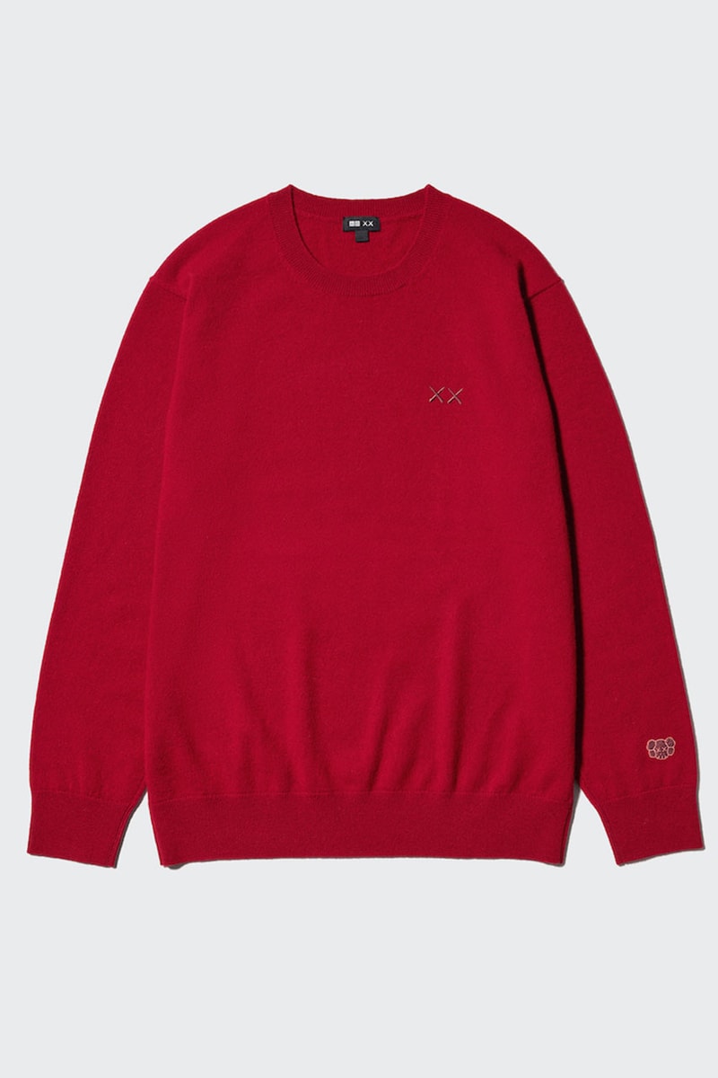 ユニクロがカウズによる初のニットウェアコレクションを発表 uniqlo kaws winter knit wear collection release info
