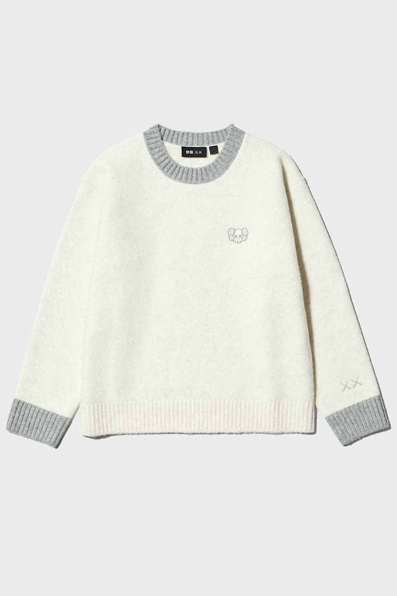 ユニクロがカウズによる初のニットウェアコレクションを発表 uniqlo kaws winter knit wear collection release info