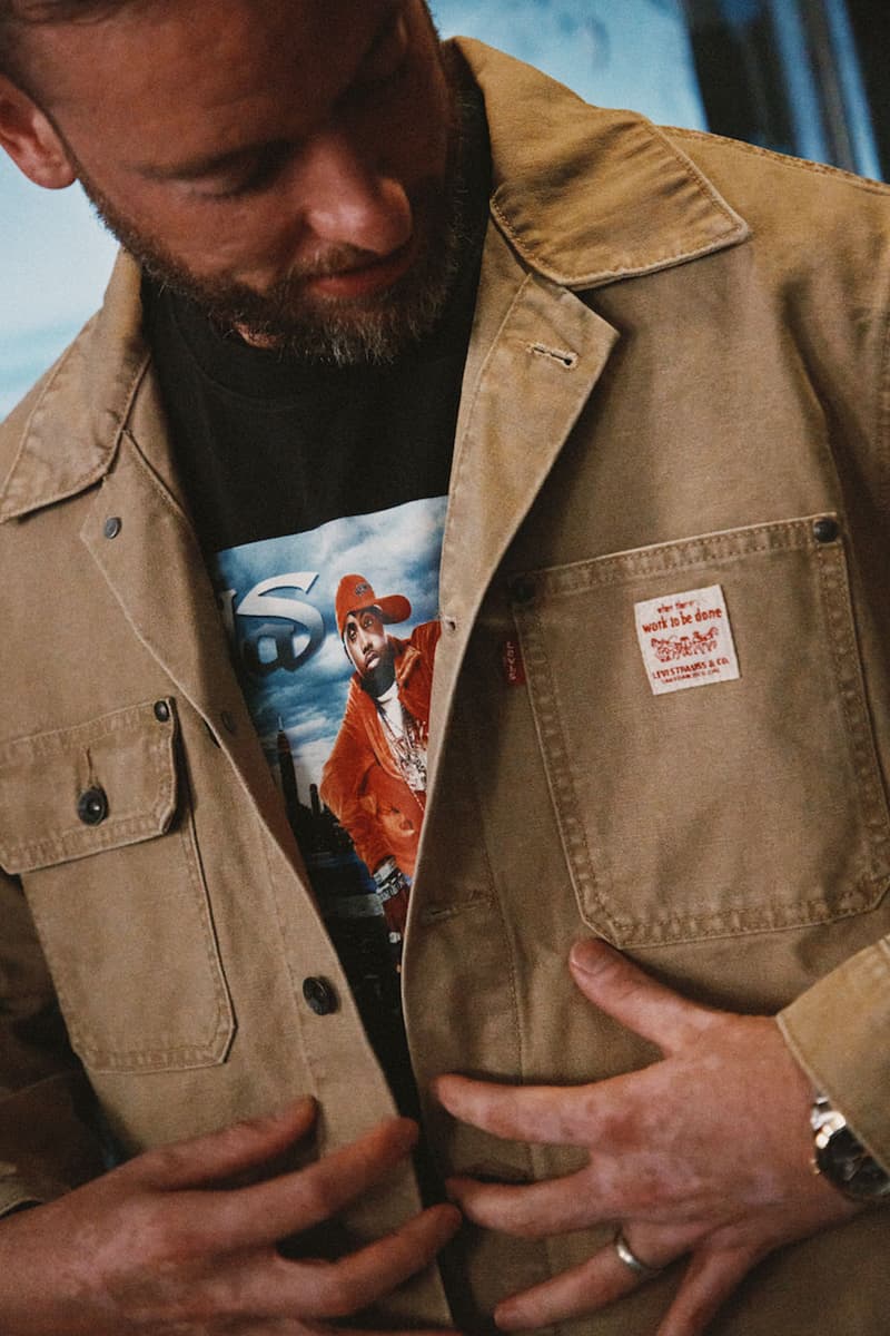 リーバイスがナズとの初のコラボコレクションをリリース levis nas tee collection release info