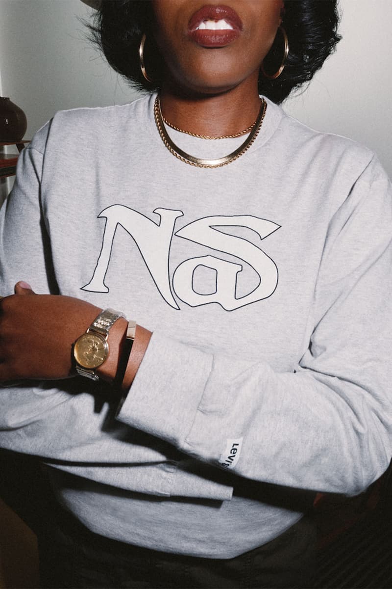 リーバイスがナズとの初のコラボコレクションをリリース levis nas tee collection release info