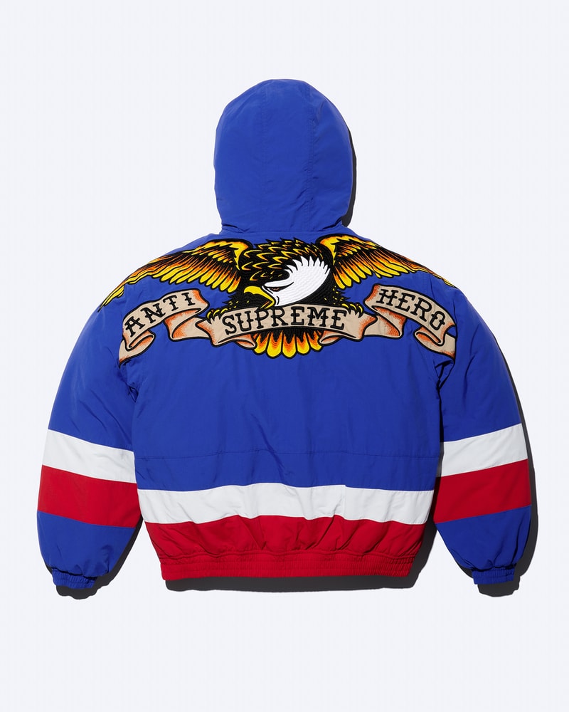 シュプリーム x アンタイヒーロー 2025年秋コレクションがローンチ Supreme x ANTIHERO 2025 fall release info. new era Julien Stranger