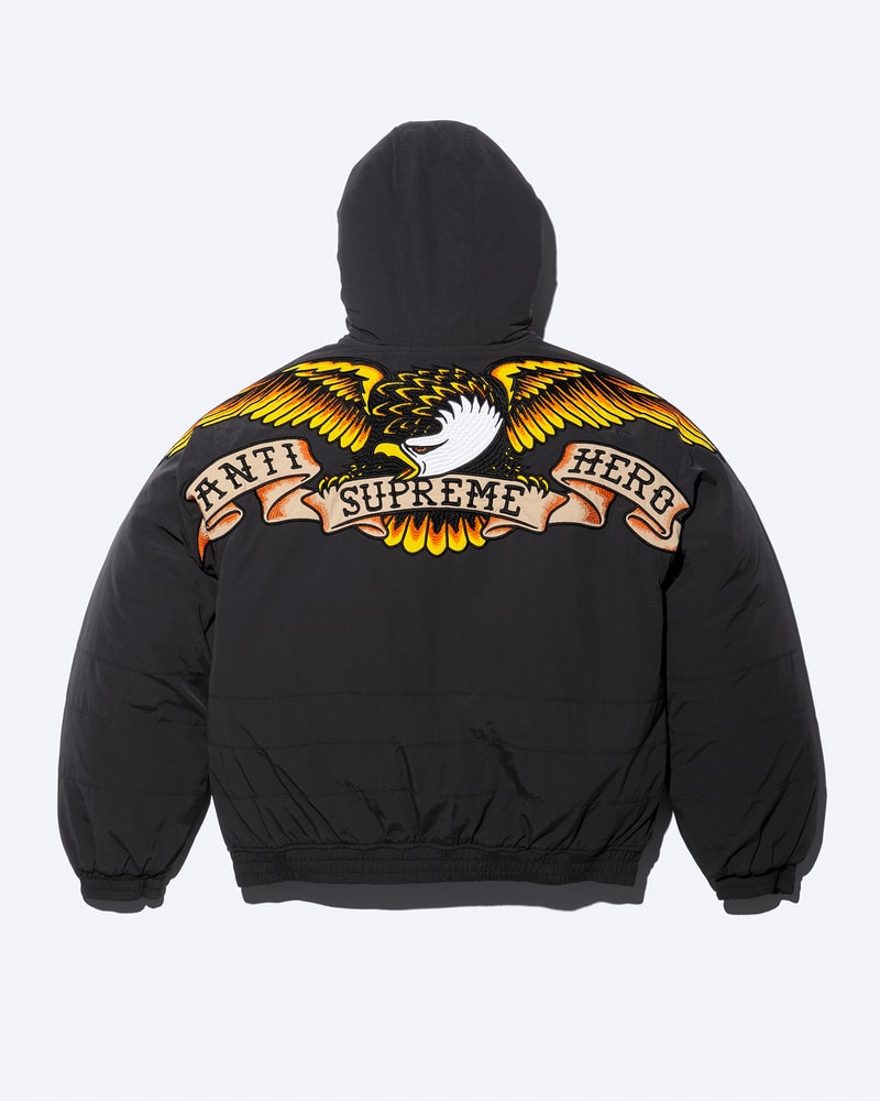 シュプリーム x アンタイヒーロー 2025年秋コレクションがローンチ Supreme x ANTIHERO 2025 fall release info. new era Julien Stranger