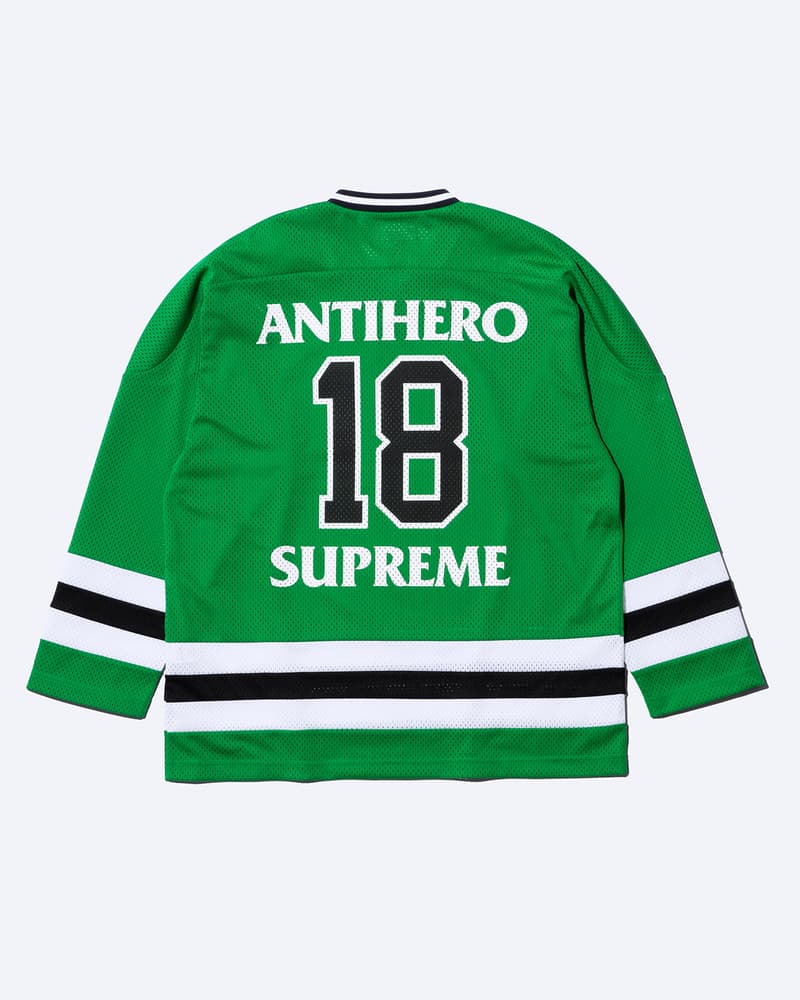 シュプリーム x アンタイヒーロー 2025年秋コレクションがローンチ Supreme x ANTIHERO 2025 fall release info. new era Julien Stranger