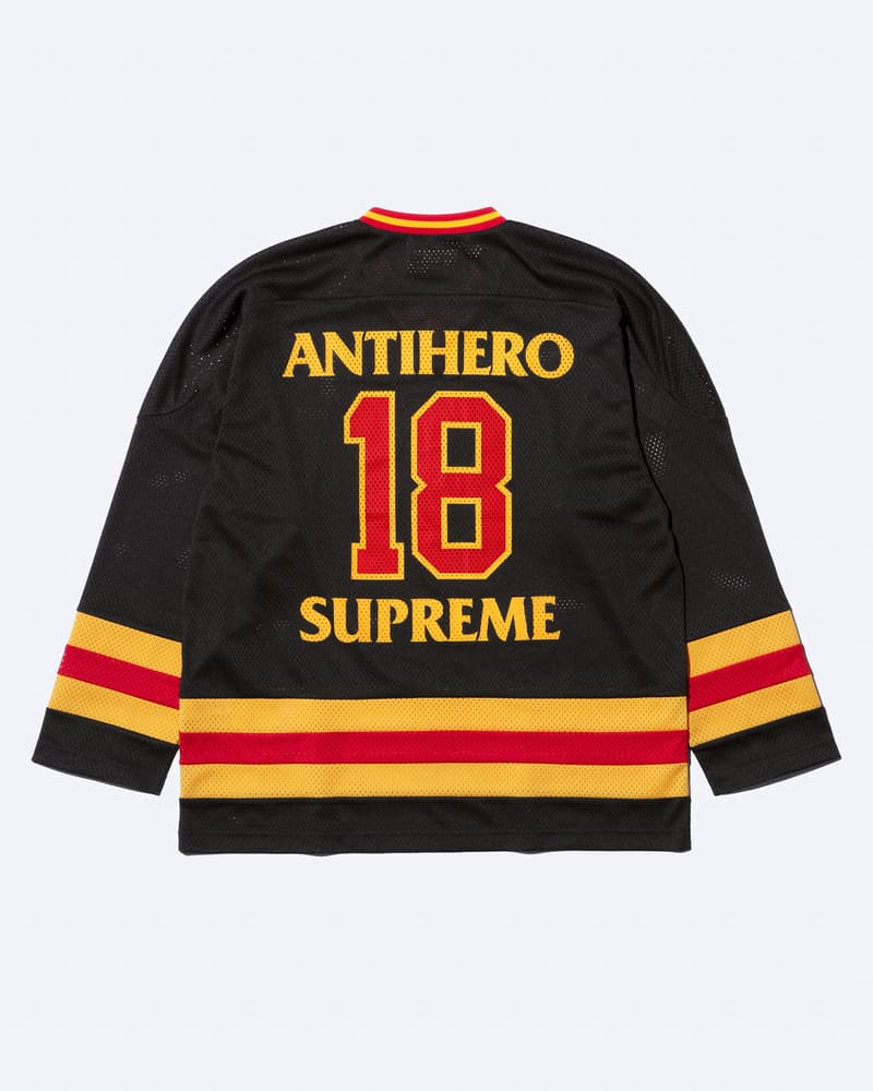 シュプリーム x アンタイヒーロー 2025年秋コレクションがローンチ Supreme x ANTIHERO 2025 fall release info. new era Julien Stranger