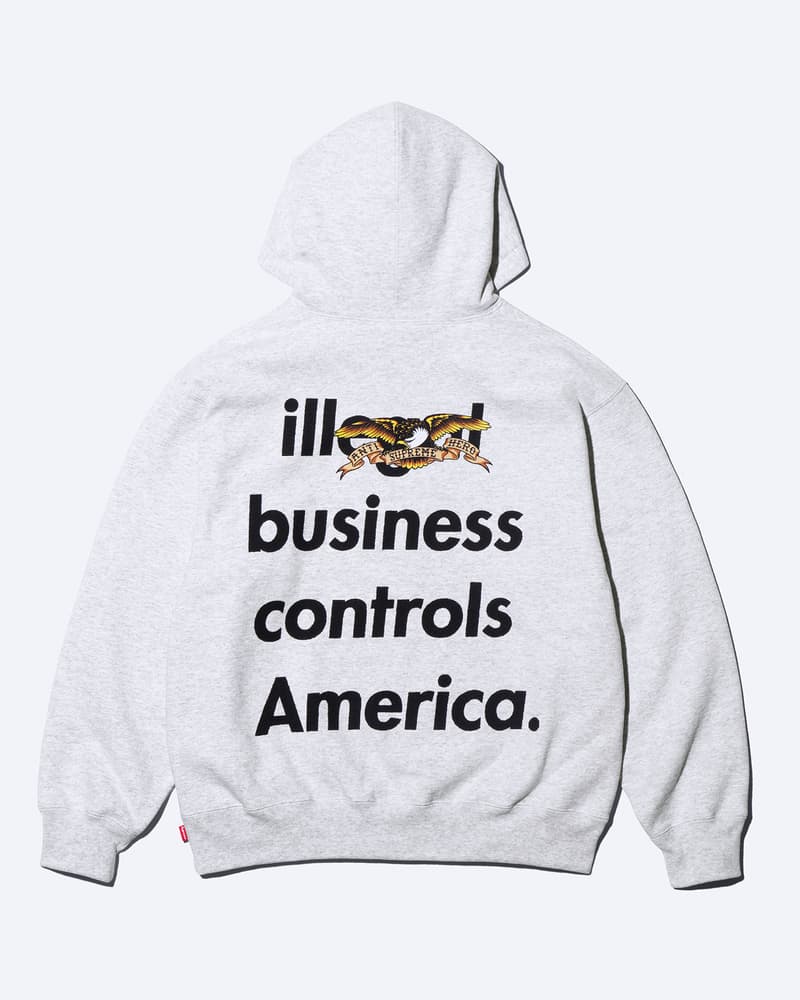 シュプリーム x アンタイヒーロー 2025年秋コレクションがローンチ Supreme x ANTIHERO 2025 fall release info. new era Julien Stranger