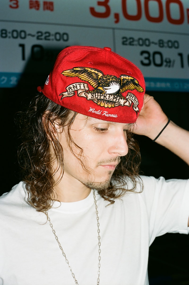 シュプリーム x アンタイヒーロー 2025年秋コレクションがローンチ Supreme x ANTIHERO 2025 fall release info. new era Julien Stranger