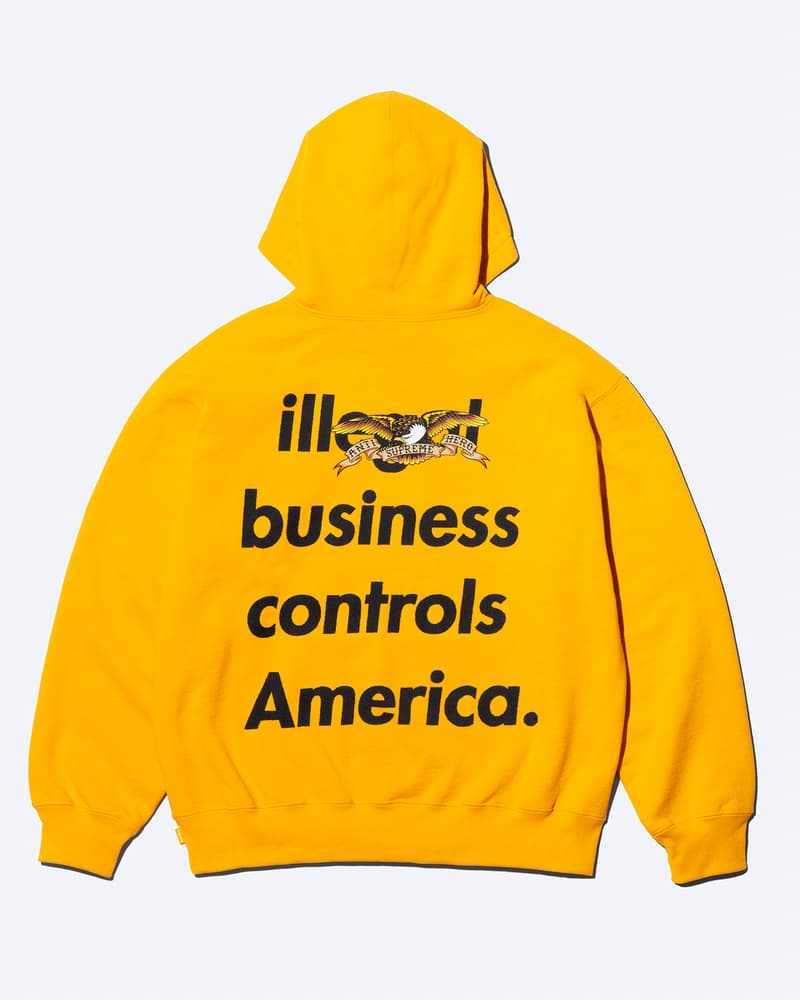 シュプリーム x アンタイヒーロー 2025年秋コレクションがローンチ Supreme x ANTIHERO 2025 fall release info. new era Julien Stranger