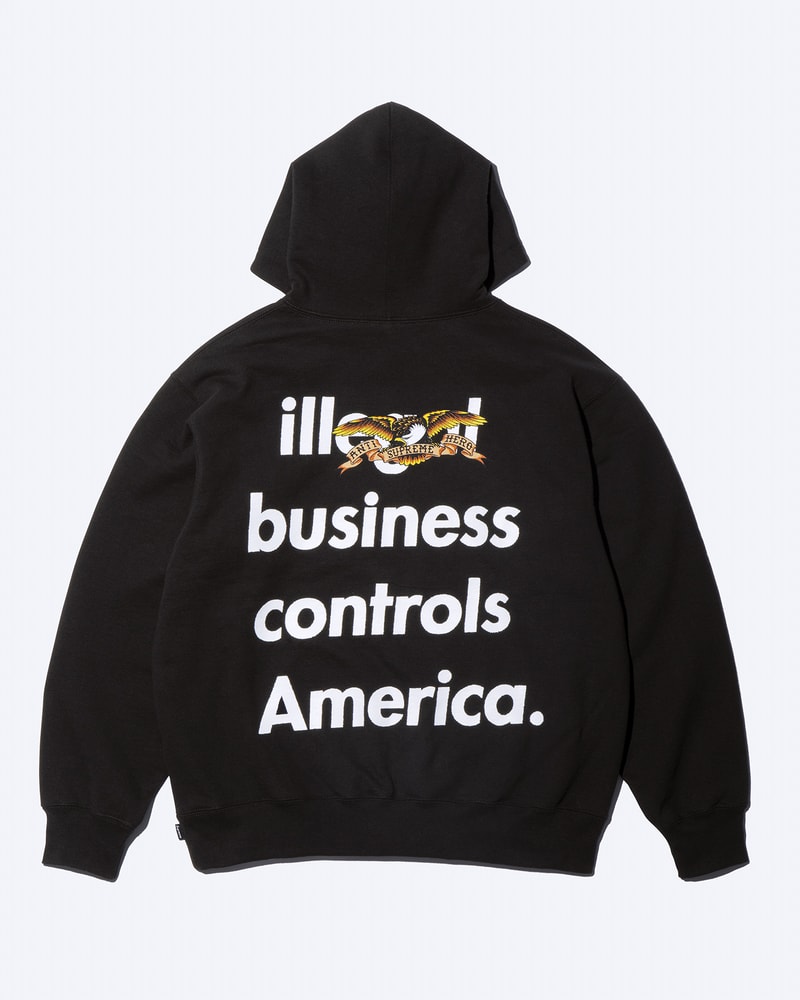 シュプリーム x アンタイヒーロー 2025年秋コレクションがローンチ Supreme x ANTIHERO 2025 fall release info. new era Julien Stranger