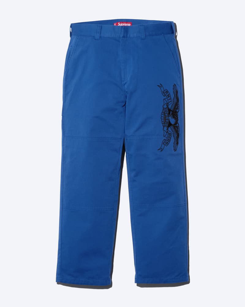 シュプリーム x アンタイヒーロー 2025年秋コレクションがローンチ Supreme x ANTIHERO 2025 fall release info. new era Julien Stranger