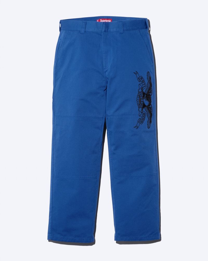 シュプリーム x アンタイヒーロー 2025年秋コレクションがローンチ Supreme x ANTIHERO 2025 fall release info. new era Julien Stranger