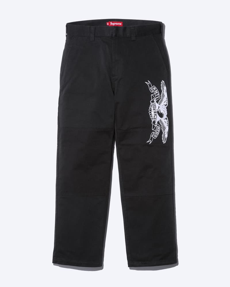 シュプリーム x アンタイヒーロー 2025年秋コレクションがローンチ Supreme x ANTIHERO 2025 fall release info. new era Julien Stranger