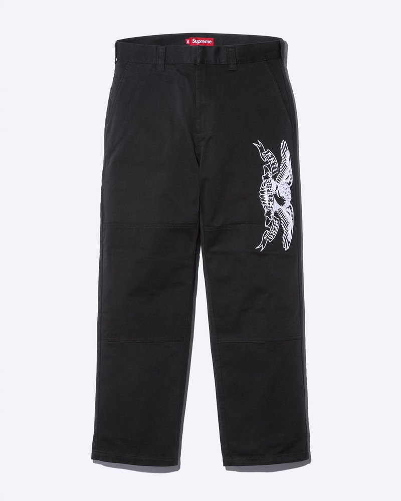 シュプリーム x アンタイヒーロー 2025年秋コレクションがローンチ Supreme x ANTIHERO 2025 fall release info. new era Julien Stranger