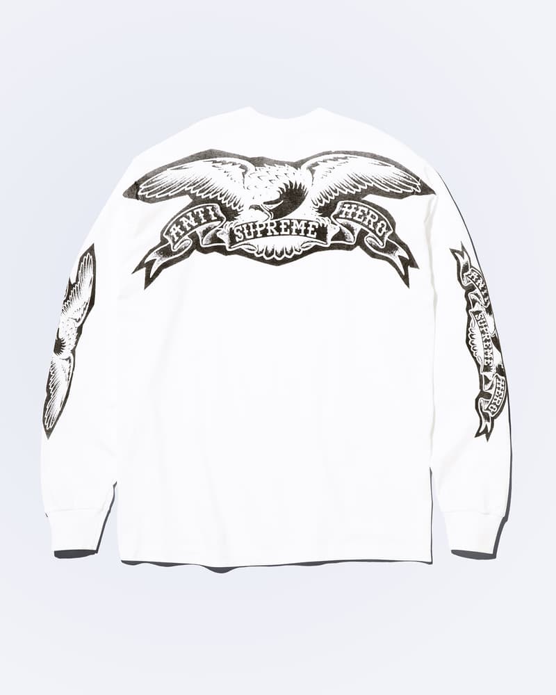 シュプリーム x アンタイヒーロー 2025年秋コレクションがローンチ Supreme x ANTIHERO 2025 fall release info. new era Julien Stranger