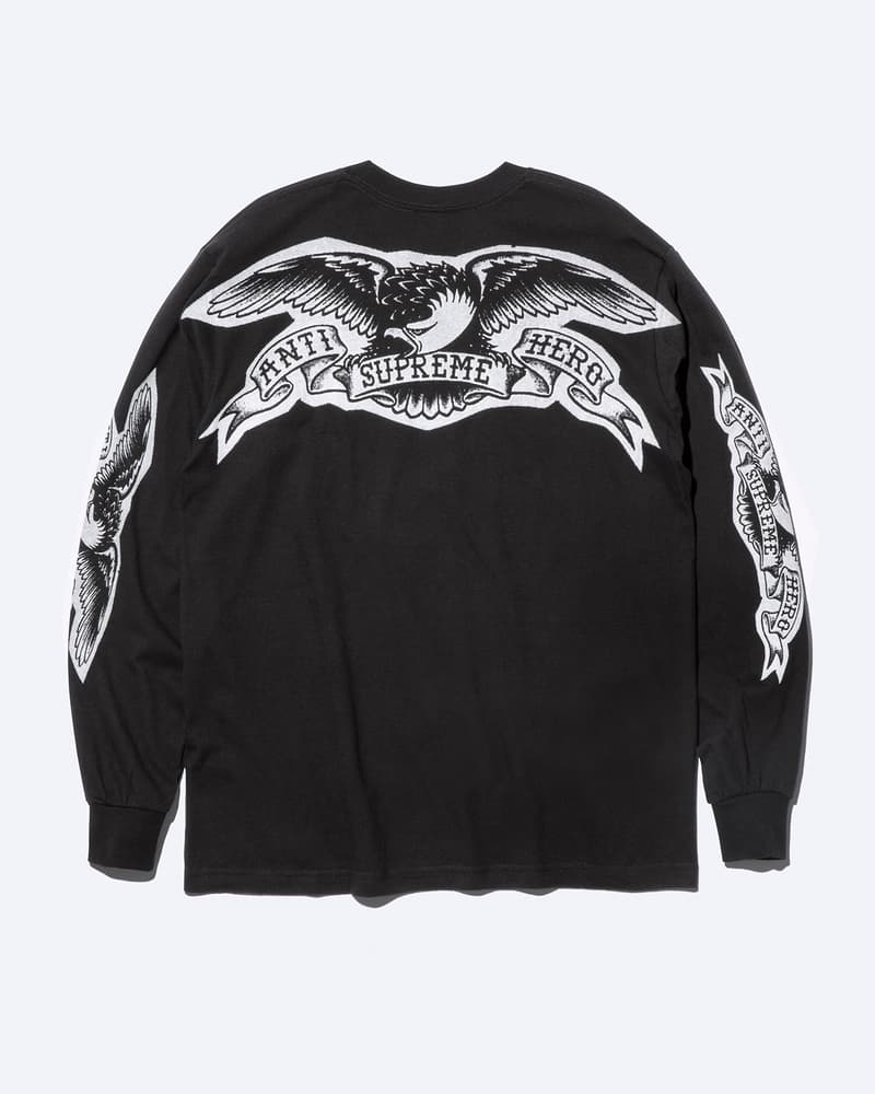 シュプリーム x アンタイヒーロー 2025年秋コレクションがローンチ Supreme x ANTIHERO 2025 fall release info. new era Julien Stranger