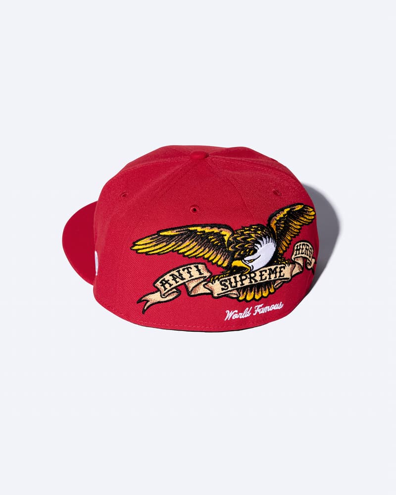 シュプリーム x アンタイヒーロー 2025年秋コレクションがローンチ Supreme x ANTIHERO 2025 fall release info. new era Julien Stranger