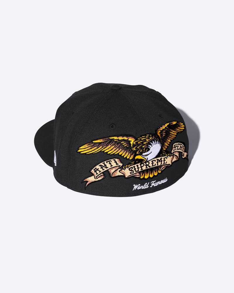 シュプリーム x アンタイヒーロー 2025年秋コレクションがローンチ Supreme x ANTIHERO 2025 fall release info. new era Julien Stranger