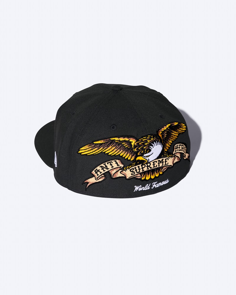 シュプリーム x アンタイヒーロー 2025年秋コレクションがローンチ Supreme x ANTIHERO 2025 fall release info. new era Julien Stranger