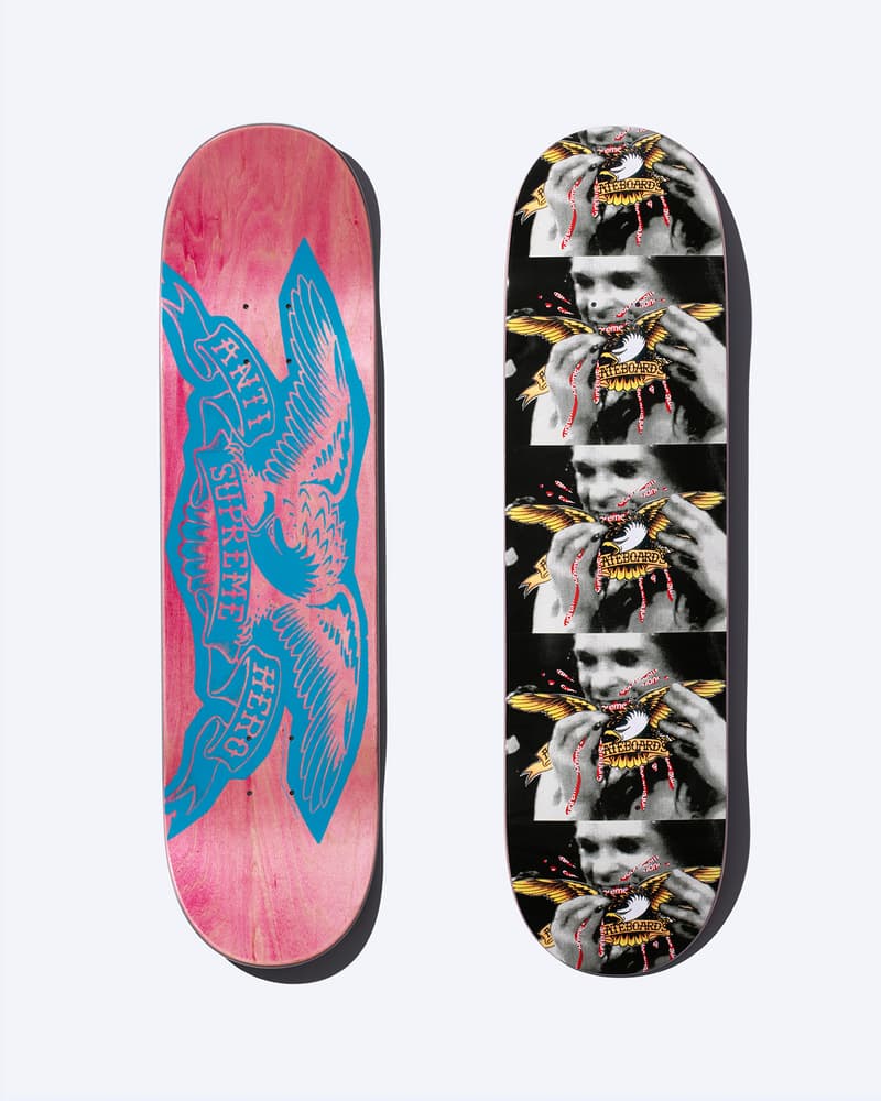 シュプリーム x アンタイヒーロー 2025年秋コレクションがローンチ Supreme x ANTIHERO 2025 fall release info. new era Julien Stranger