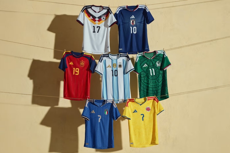 アディダスが2026年FIFAワールドカップ公式ホームキット22種を発表 adidas fifa world cup 2026 home kit collection release info 2