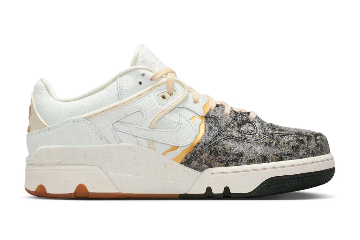  NIGO®️ が“金継ぎ”に着想を得た Nike Air Force 3 Low を発表 NIGO x Nike Air Force 3 LOW Phantom and Night Stadium release info