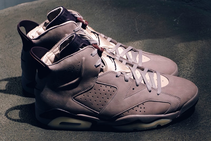アマ マニエール x エアジョーダン 6 “スモーキー モーヴ” の発売情報が解禁 A Ma Maniére x Air Jordan 6 “Smokey Mauve” release info